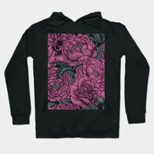 Peony flowers Hoodie